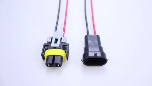 Đầu Nối Dây Điện Ô Tô Bộ Chuyển Đổi Phích Cắm Chống Mờ Giá Đỡ Đèn Xenon 2 Chân H8 H9 H11 Điện Áp 12V 20V 30V