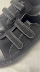 [BACK TO SCHOOL]  27~41 Kasut Sekolah Hitam Lekat Black School Shoes Sticky B.Best Lekat