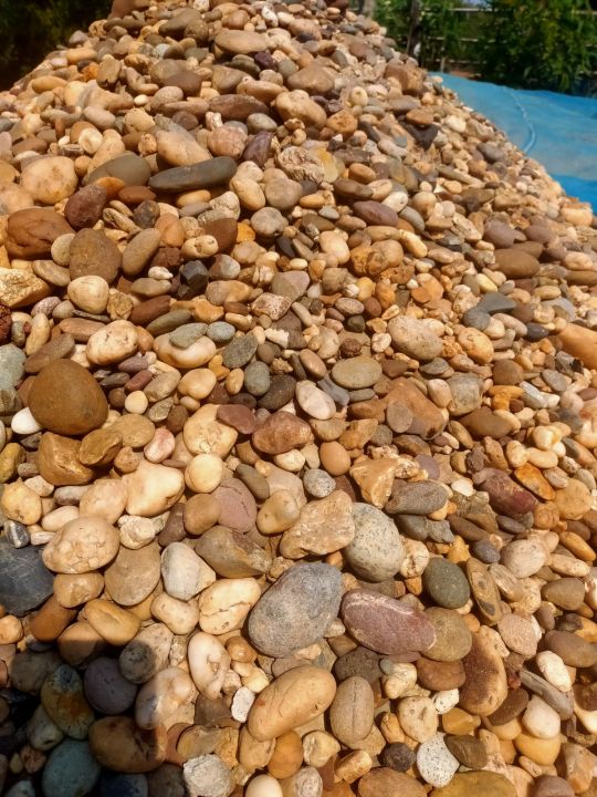 หินแม่น้ำโขง เบอร์ 6 ไม่คัด 5 กิโลกรัม