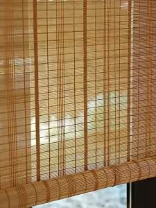 Sunblock Shade UV Protection Bamboo Blind