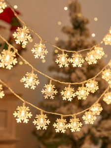 No Brand | Christmas Snowflake Twinkling String Lights
