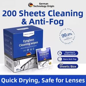 Anti-fog Disposable Eyeglass Wipes