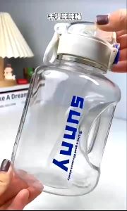 Super large capacity water cup 1000ml ton bucket ton sports water cup boys high-value fitness water bottle Eco bottle