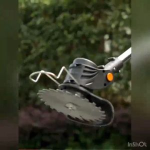 เครื่องตัดหญ้าไฟฟ้า เครื่องตัดหญ้า เครื่องตัดหญ้าไร้สาย พกพาสะดวก แบตเตอรี่ 48V แบบพร้อมกับพื้นที่ผสม