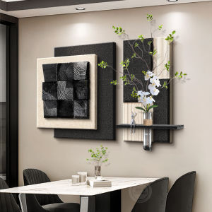 RUIBAHAO | 3D Solid Wood Wall Decor For Dining Room And Living Room