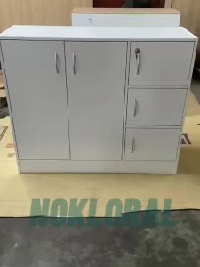 NOKLORAL Modern Childrens Cabinet 5-4 Door Wardrobe Home Furniture Storage Cabinet