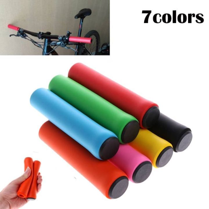 Bicycle Grips MTB Bike Silicone Handlebar Grips Anti-skid Shock ...