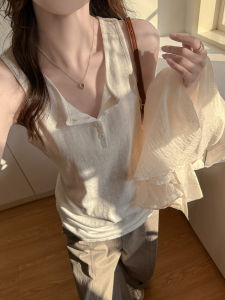 YIFANSHI | White Casual Loose Camisole Sleeveless Top