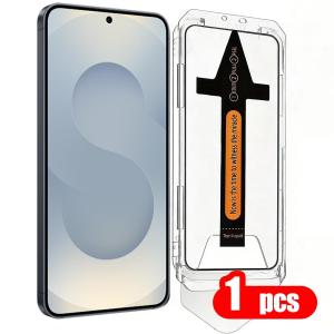 3Pcs Dust-proof Easy Installation Screen Protector For Samsung A35 5G A34 A55 A54 A73 A72 A71 A53 A52S A52 A51 Tempered Glass