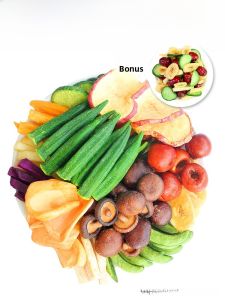 Crunchy Fruit And Vegetable Mix Dried Mushroom Ready to Eat 500g Bag from Shandong China Tang Snacks Premium Edition