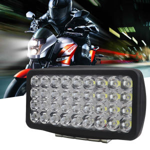 ไฟหน้ารถจักรยานยนต์ 36LED พร้อมขายึด ไฟหน้าสกู๊ตเตอร์ ไฟหน้าหลังคารถยนต์ ไฟ LED ทำงาน ไฟสัญญาณ ไฟตัดหมอก ใช้ได้กับรถทุกประเภท