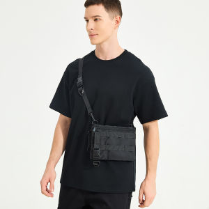 Mini Crossbody Bag Mens Street Style Workwear Single Shoulder Double Shoulder Backpack Oxford Cloth Summer 2021 China Made