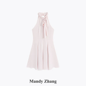 Strapless Bowknot Design Dress