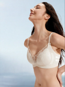 ManiForm | Lightweight Comfortable Lingerie Embroidered Breathable Petal Cup
