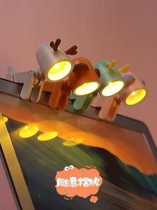🇲🇾Ready Stock🇲🇾 Cute Design Mini LED Pets Night Light Phone Holder Cute Student Gift Desk新款创意礼品led萌宠小夜灯装饰摆件ins迷你可爱小型手机支架