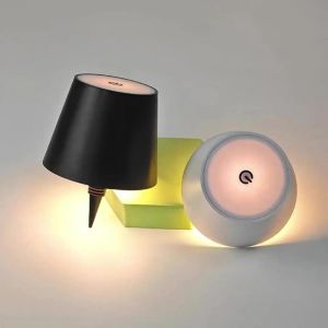 AITHEA Đèn LED Không Dây Đèn Chai Rượu Có Thể Sạc Lại Đèn Bàn Cảm Ứng Công Tắc Cảm Ứng Đèn Ngủ Cho Quán Cà Phê Quán Bar Câu Lạc Bộ Nhà Hàng Trang Trí