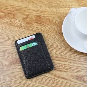 Ví Da Mini Đựng Thẻ ATM Name Card Có 9 Ngăn Nhỏ Gọn Chất Liệu PU Leather