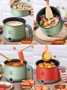 [China Plug Without Adapter] JIFANPAUL | Multi-functional Mini Electric Hot Pot for Noodle Cooking