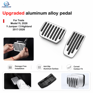 Performance Pedal Sets Accelerator Brake Pedals Cover for Tesla Model Y Juniper Standard Model 3 YL 2020-2026 Travel Accessorie