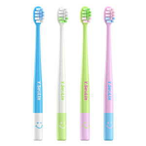 YIYANSENLIN | Antibacterial Soft Bristle Toothbrush for Gums Cleaning Family Use Small Head
