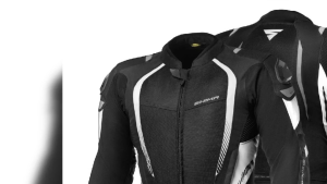 SHIMA MESH PRO Motorcycle Jacket - Black/White