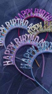 Bando Glitter Pesta Ulang Tahun: Aksesoris Pesta Acara Party & Hadiah