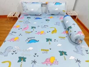 Ga giường Thun Lạnh Hàn Quốc mẫu hoạt hình in 3D được chọn mẫu ( Giá xưởng - không áo gối đủ kích thước)
