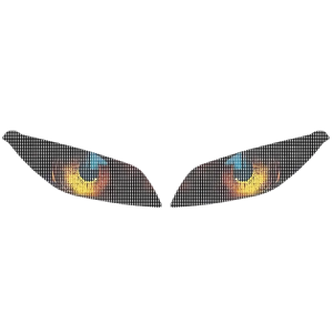 Motorcycle Stickers Headlight Sticker For Yamaha Tracer 9 GT 2021-2024 Accessories Tracer 9GT Waterproof Motorcycle Decals