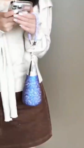 Pure Titanium Water Bottle Long Lasting Hot Thermos Luxury Fashion Thermal Bottles Thermo Liter Cold Mugs Insulated Coffee Cups