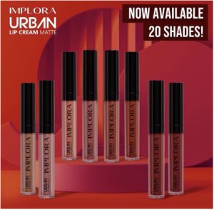 Implora Urban Lip Cream Matte BPOM | Lip Cream | Lipstick | LipTint