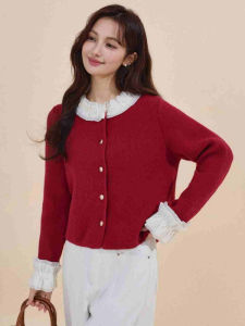 INMAN | Áo Len Cardigan Phong Cách Ngọt Ngào Thanh Lịch Thường Ngày Đa Năng