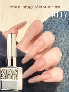 Sơn Gel Móng Tay Trong Suốt Đa Năng Charming Fair Nude 15ml - Bộ Sưu Tập Mới 2025 Của Lizhimaoyan