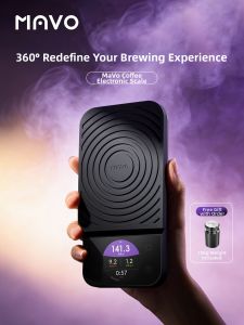 Mavo | Hand Brew Espresso Timer Scale LCD Display Brewing Curve Water Resistant Coffee Digital Scale