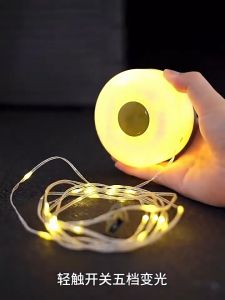 LED Camping Lamp Strip Atmosphere 10M/8M Length Waterproof Recyclable Light Belt Outdoor Garden Decoration Lamp for Tent