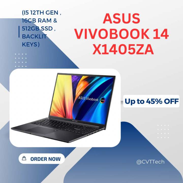 Asus 16gb Ram Laptop Price Asus Vivobook 14 X1405ZA (i5 12th Gen