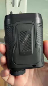7 Modes Rechargeable with Magnet Slope Adjusted Flag-Lock Vibration 650/1000m Golf Rangefinder Laser