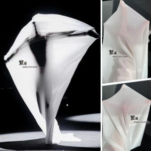 Vải Lưới Dệt Kim Đàn Hồi Lycra Trong Suốt Nửa Trong Suốt Cho Biểu Diễn Sân Khấu Khiêu Vũ Nhiếp Ảnh Vật Dụng Trang Trí