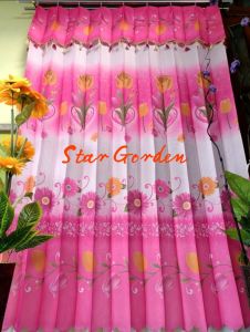 Gorden Ami Motif Bunga Murah - Tirai Pintu & Jendela Minimalis