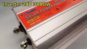 24V 3000W อินเลิรเตอร์สู่ฟิลเลอร์ USB รุ่น SUA-3000BF คุณค่าที่สุดของอินเลิรเตอร์ 24V 3000W สำหรับแปลงไฟจาก 24 วัตถุดิบเป็น 220 วัตถุดิบ