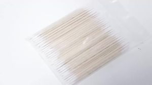 300/500pcs Double Head Cotton Swab Medical Wood Sticks Nose Ears Clean Applicator Microbrush Beauty Cotton Buds Makeup Tool