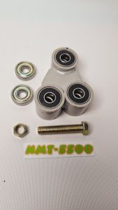 Segitiga proling vixion old dan new / untuk semua motor vixion. isi paket sudah beserta ( 1.SEGITIGA SUDAH TERPASANG 6.PCS BEARING BAJA 6000 & SUDAH TERPASANG 3.PCS BUSSING PIPA BESI ) PENGECATAN PAKAI CAT ANTI KARAT DAN ANTI BAKAR . KUALITAS PREMIUM