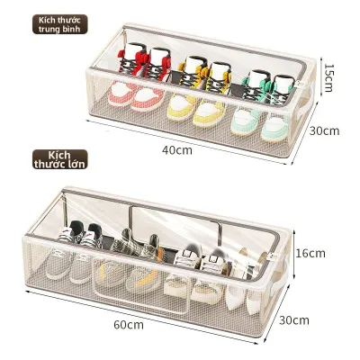 RUILONGJI | Hộp Giày Gấp Được Chống Bụi & Chống Ẩm