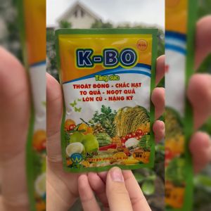 Chế Phẩm Vi Sinh Tribi - Siêu Ka li Bo K-BO gói 30 gram - Trổ Thoát - To củ - Quả - Ngọt Trái - Hàng Chính Hãng