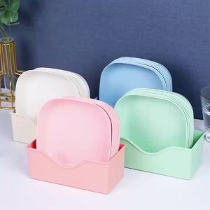 【Penghantaran Damacang】10 Mangkuk 1 Tempat Duduk Pinggan Tulang Meja Makan Isi Rumah Pinggan Pinggan Tulang Isi Rumah Pinggan Kecil Pinggan Buah Pinggan Snek Pinggan Gula-gula Meja Makan Pinggan Sampah Campuran Warna Rawak