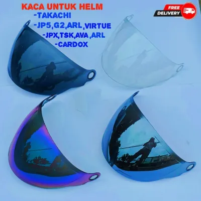 Kaca Helm Standard virtu JPX suprime jpx suprime moto half face caberg vulkan THI G2 tsk eroe jp5 jpn ARL G2