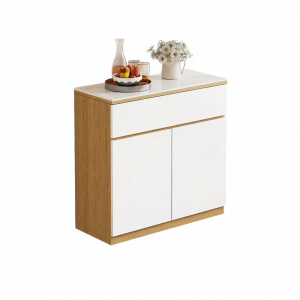 Solid Oak Sideboard Simple Standing Cabinet