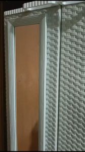 Tabitha Lemari Pakaian Plastik Gantung dengan Gantungan Tabitha LS2P-GT Series Cermin Kaca Kunci