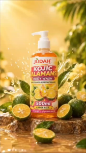 JUDAH Kojic Calamansi Whitening & Brightening Body Wash 500ml [BUY 1 TAKE 1 FREE 250ml]