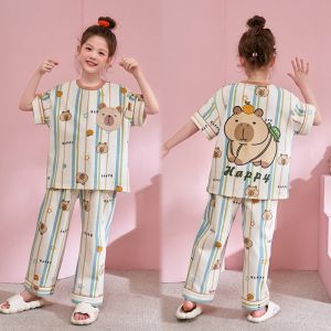 SHAPRA | Cute Milk Dragon Cotton Girls Pajama Set