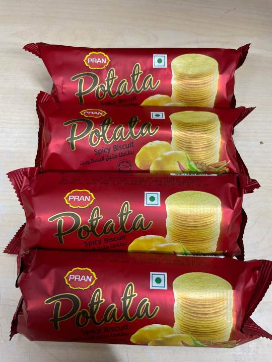 PRAN Potata Spicy Biscuit | Lazada